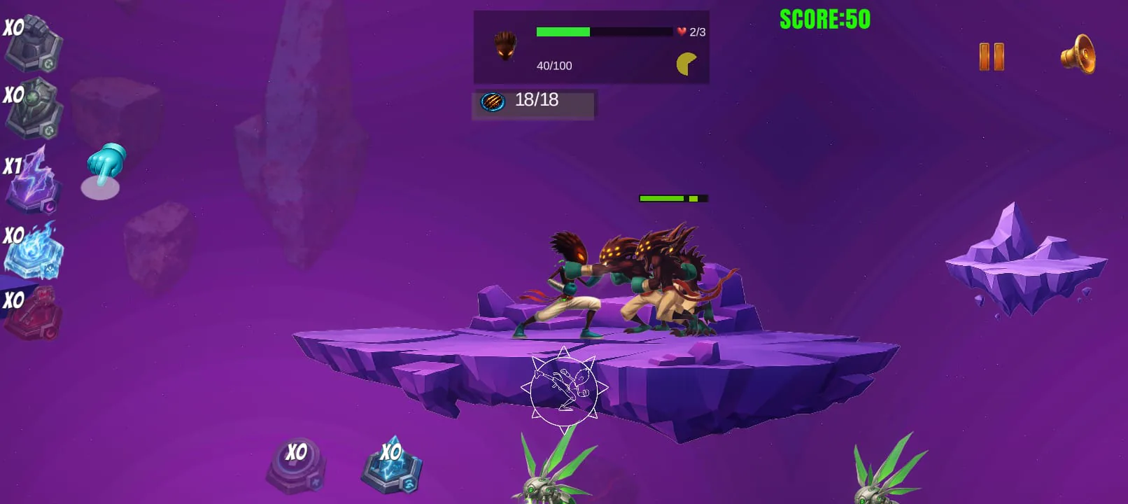 Galactic Warrior — capture de gameplay 19